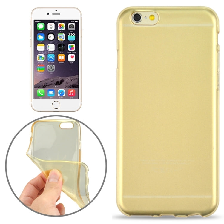 Ultrathin Smooth Surface Anti-skid TPU Case for iPhone 6 & 6S
