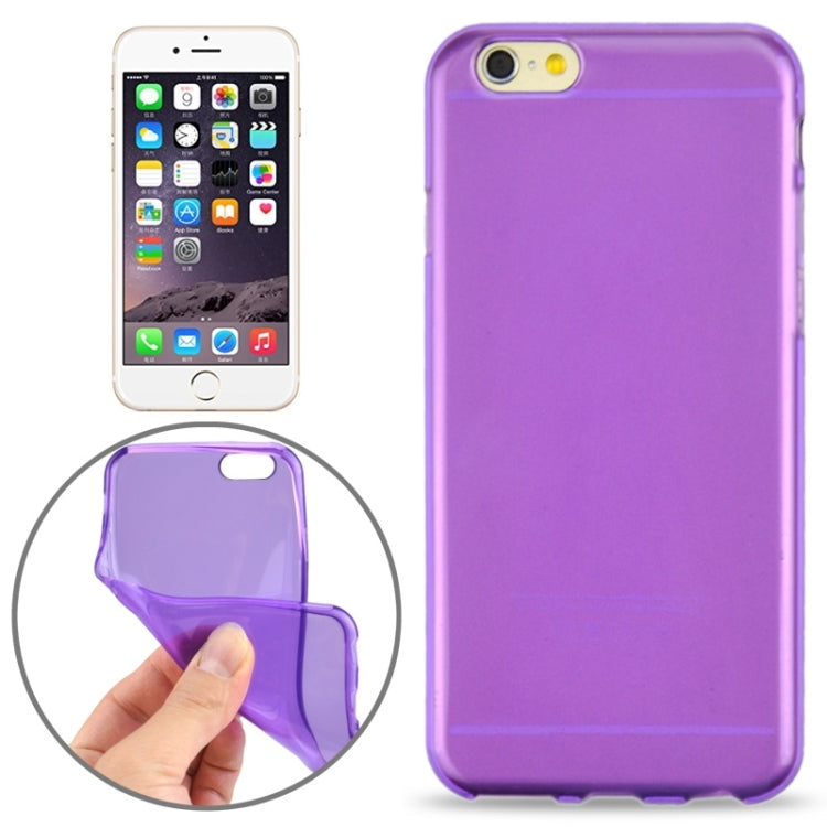 Ultrathin Smooth Surface Anti-skid TPU Case for iPhone 6 & 6S