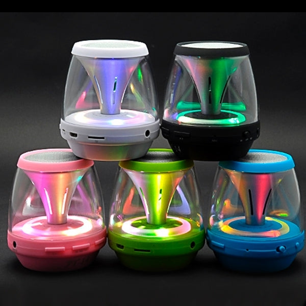 Fashionable Magic Lamp Mini Bluetooth v2.0 Speaker, Support TF Card / FM Radio