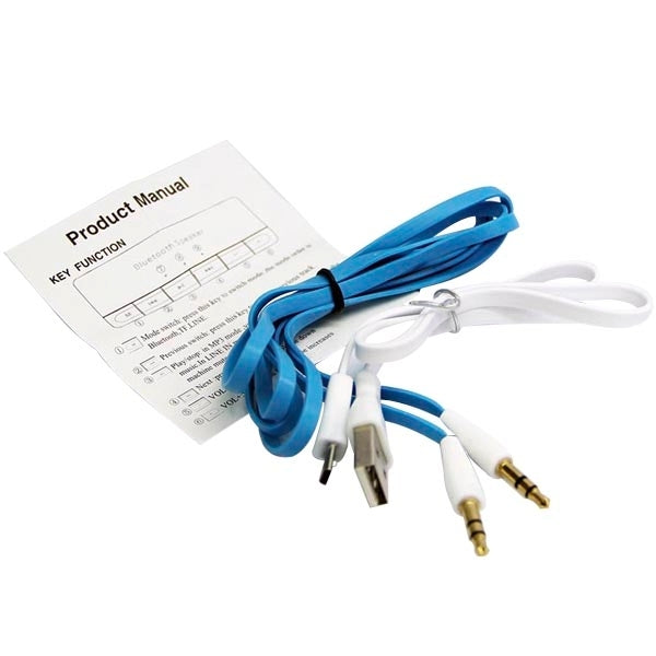 Bluetooth Speaker, with Lanyard, Support TF Card / Hands-free / FM Radio