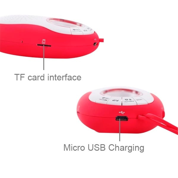 Bluetooth Speaker, with Lanyard, Support TF Card / Hands-free / FM Radio