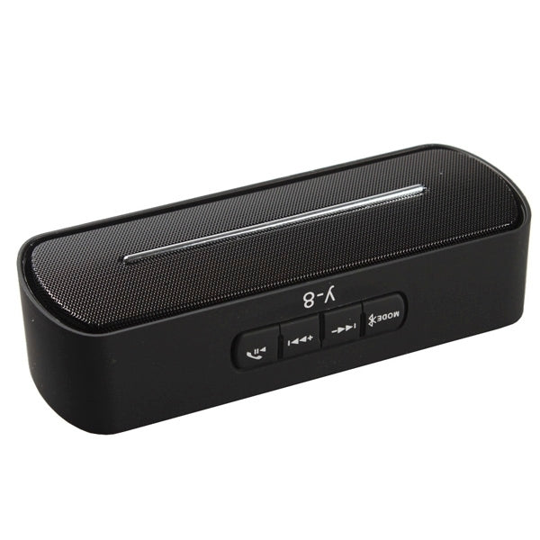 Y-8 Bluetooth v2.1 Speaker, Support Hands-free / AUX Jack / TF Card / U-Disk / FM Radio