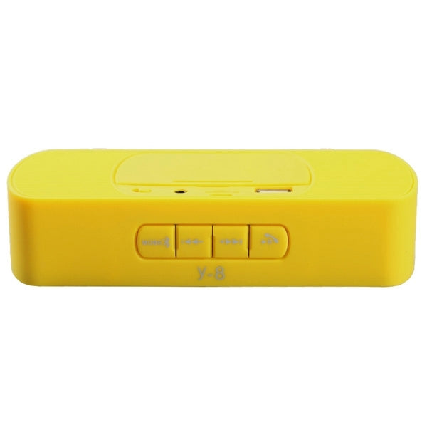 Y-8 Bluetooth v2.1 Speaker, Support Hands-free / AUX Jack / TF Card / U-Disk / FM Radio