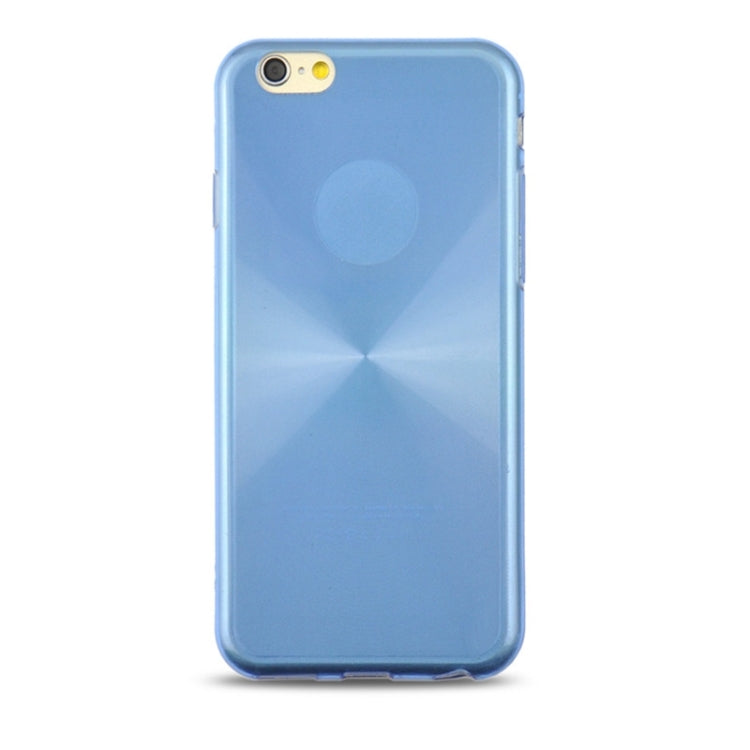 0.3mm Ultrathin CD Texture TPU Protective Transparent Case for iPhone 6
