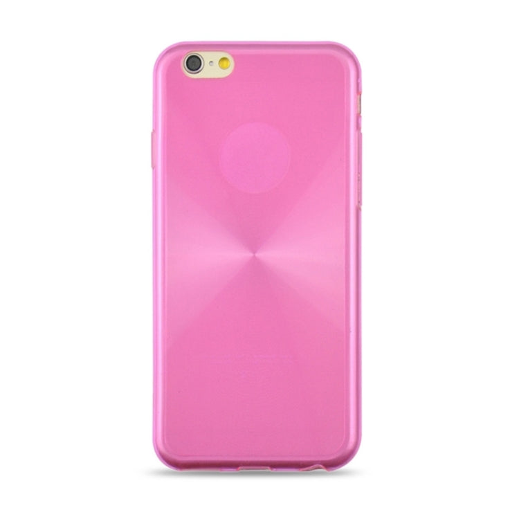 0.3mm Ultrathin CD Texture TPU Protective Transparent Case for iPhone 6