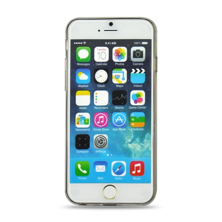 0.3mm Ultrathin Big Diamond Pattern Transparent TPU Case for iPhone 6