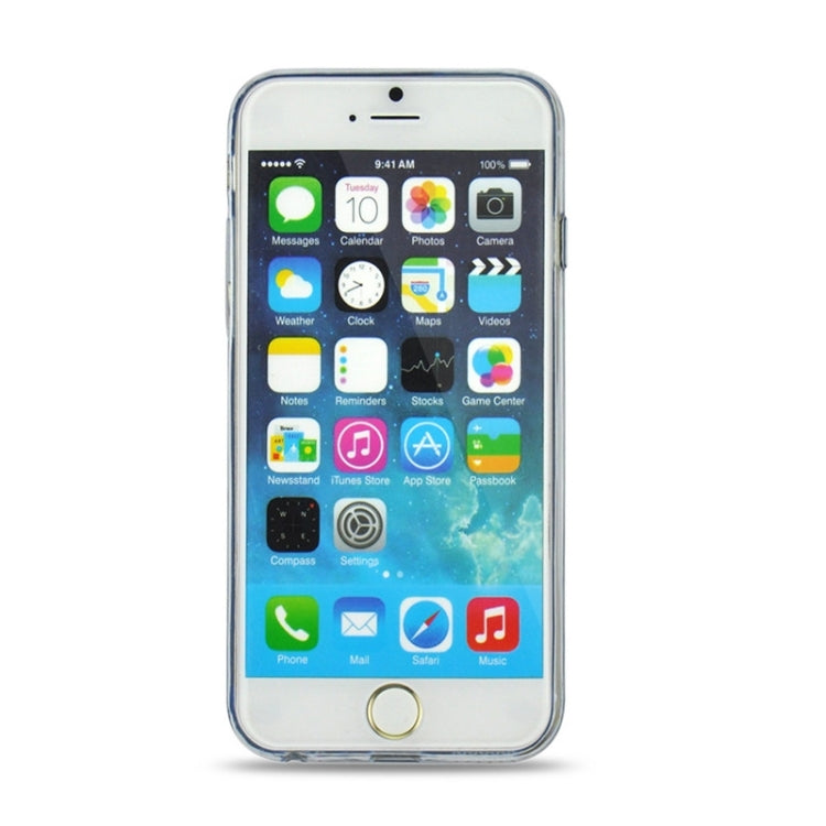 0.3mm Ultrathin Big Diamond Pattern Transparent TPU Case for iPhone 6