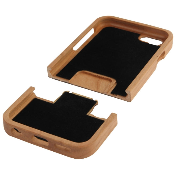 For iPhone 6 Maya Pattern Separable Cherry Wood Paste Plastic Case