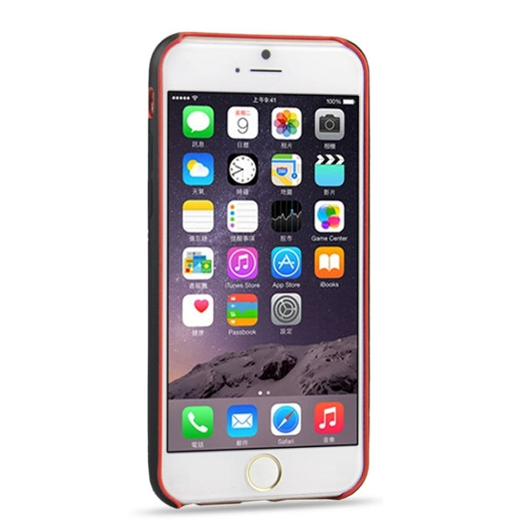 For iPhone 6 0.3mm Ultrathin PU Leather Back Cover Protective Case