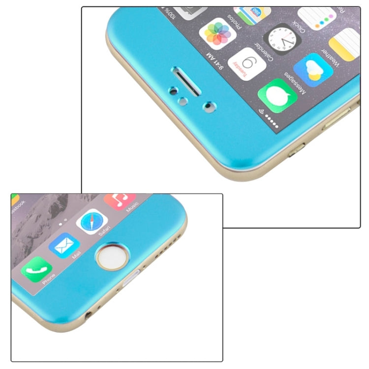 For iPhone 6 0.3mm Titanium Alloy Arc Edge Full Screen Explosion-proof Tempered Glass Film