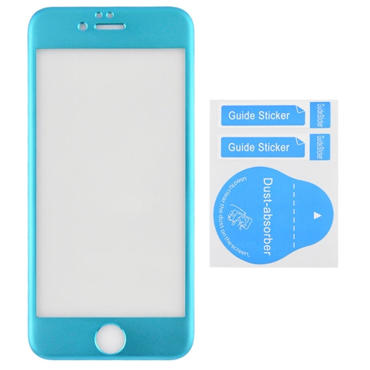 For iPhone 6 0.3mm Titanium Alloy Arc Edge Full Screen Explosion-proof Tempered Glass Film