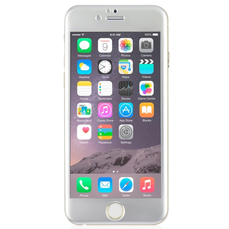 For iPhone 6 0.3mm Titanium Alloy Arc Edge Full Screen Explosion-proof Tempered Glass Film