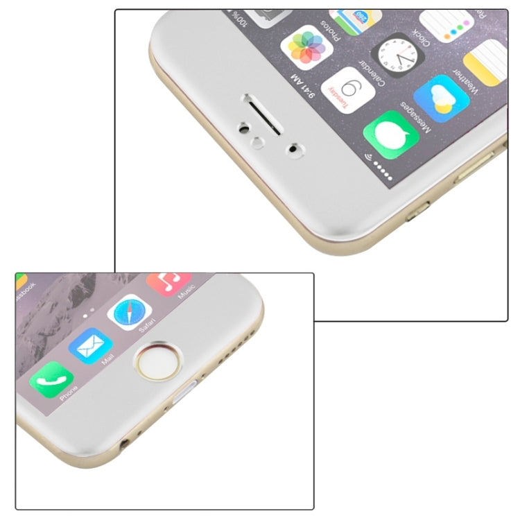 For iPhone 6 0.3mm Titanium Alloy Arc Edge Full Screen Explosion-proof Tempered Glass Film