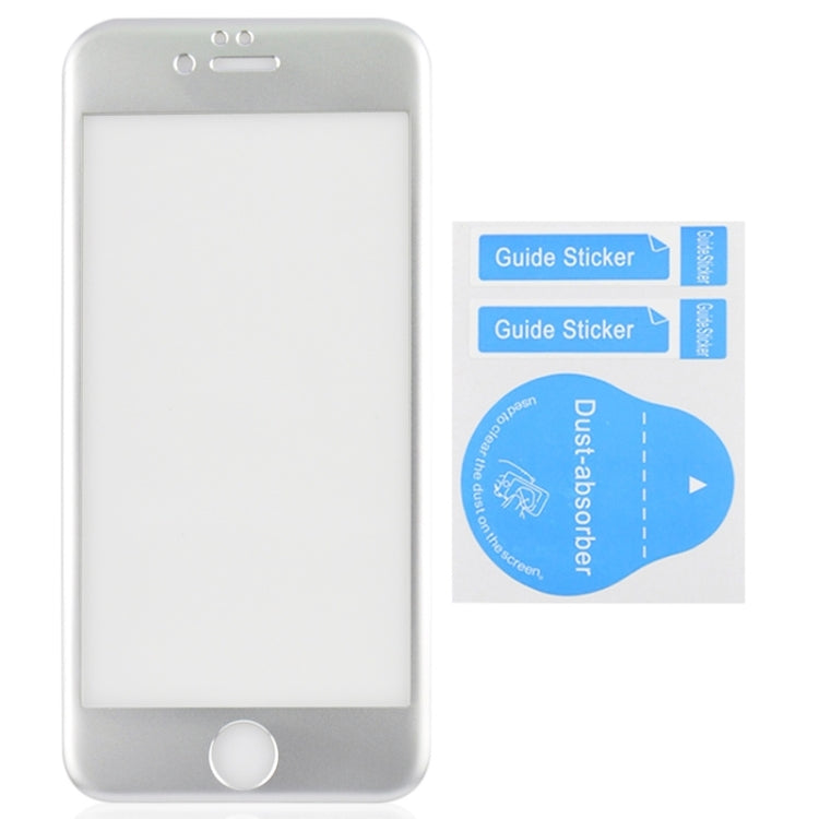 For iPhone 6 0.3mm Titanium Alloy Arc Edge Full Screen Explosion-proof Tempered Glass Film