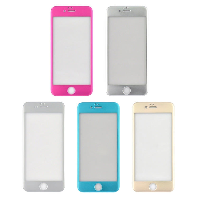 For iPhone 6 0.3mm Titanium Alloy Arc Edge Full Screen Explosion-proof Tempered Glass Film