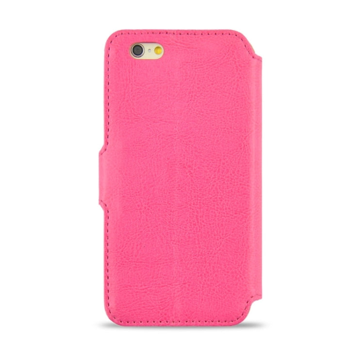 Crazy Horse Texture Contrast Color PU Stitching Leather Case with Holder & Card Slots for iPhone 6 & 6S