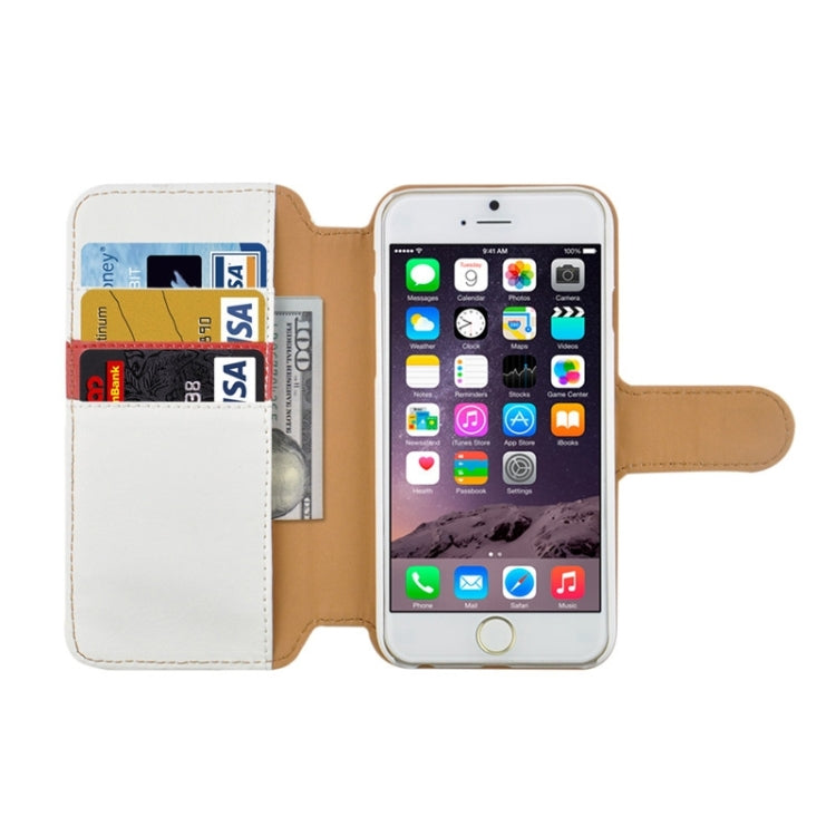 Crazy Horse Texture Contrast Color PU Stitching Leather Case with Holder & Card Slots for iPhone 6 & 6S