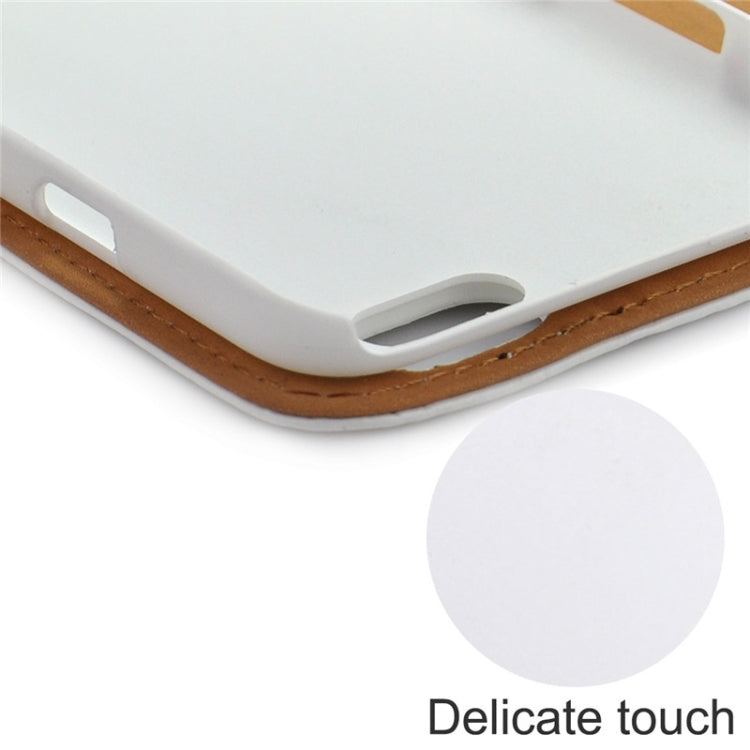 Crazy Horse Texture Contrast Color PU Stitching Leather Case with Holder & Card Slots for iPhone 6 & 6S