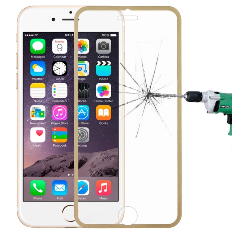 0.3mm Dustproof Explosion-proof Full Screen Narrow Bezel Tempered Glass Film for iPhone 6