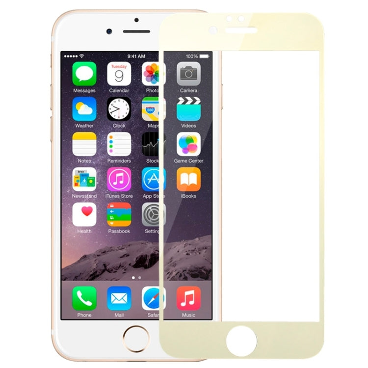 0.3mm Plating Explosion-proof Full Screen Tempered Glass Film for iPhone 6