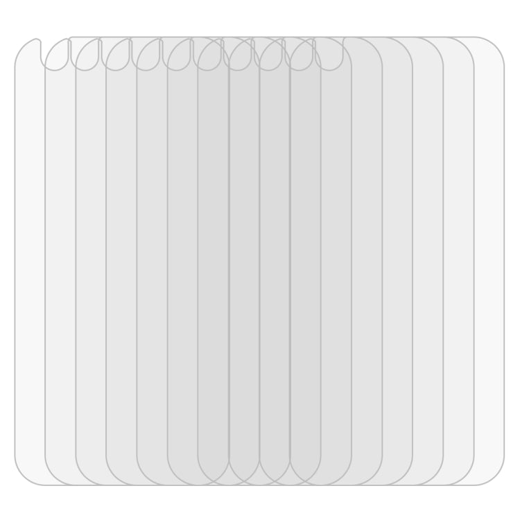 10 PCS for iPhone 6 / 6S 0.26mm Explosion-proof Back Screen Protector Tempered Glass Film