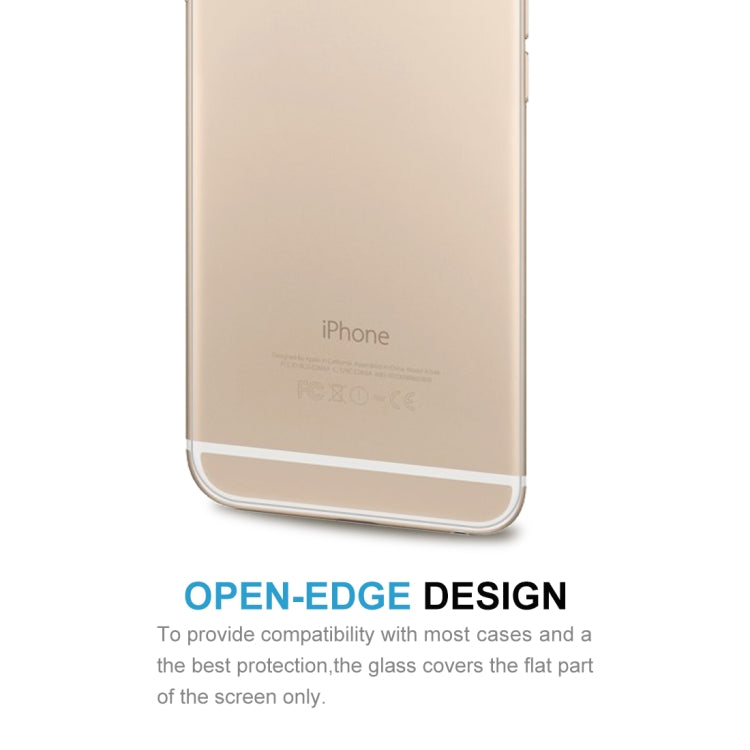 100 PCS for iPhone 6 / 6S 0.26mm Explosion-proof Back Screen Protector Tempered Glass Film