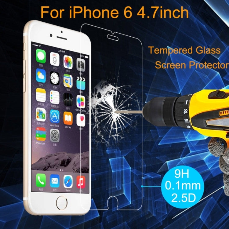 0.1mm Ultra-thin Explosion-proof Tempered Glass Screen Protector for iPhone 6