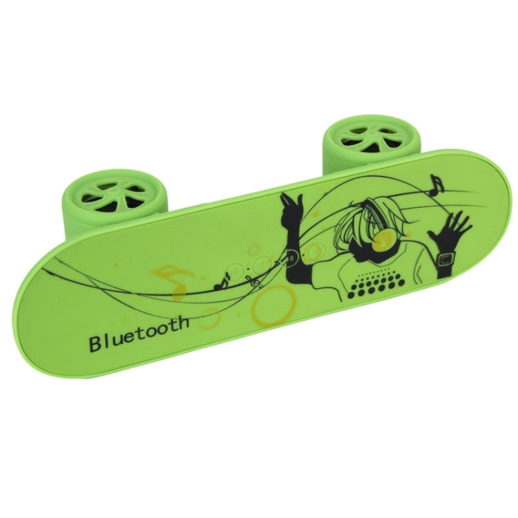 Fashionable Skateboard Style Bluetooth Speaker, Support TF Card / AUX / USB Port