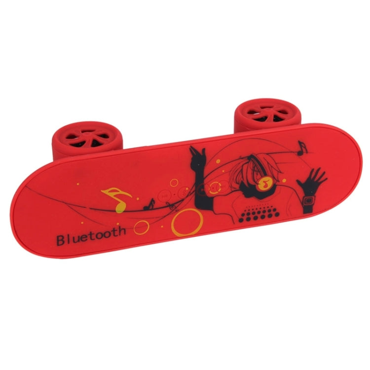 Fashionable Skateboard Style Bluetooth Speaker, Support TF Card / AUX / USB Port