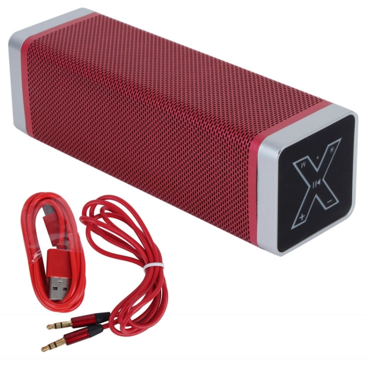 Rectangle Style Bluetooth Speaker, Support TF Card / AUX / USB Port