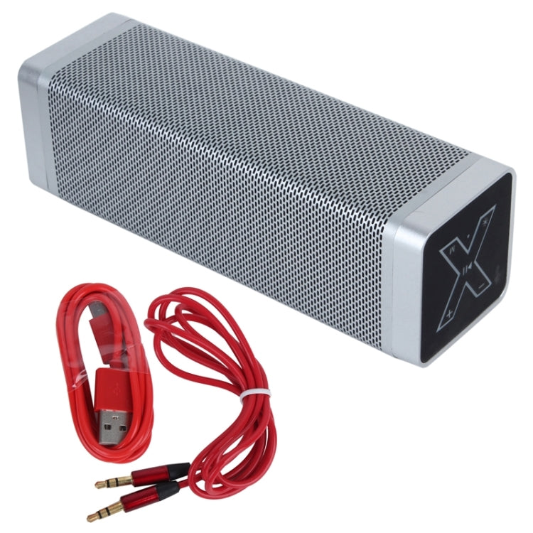 Rectangle Style Bluetooth Speaker, Support TF Card / AUX / USB Port