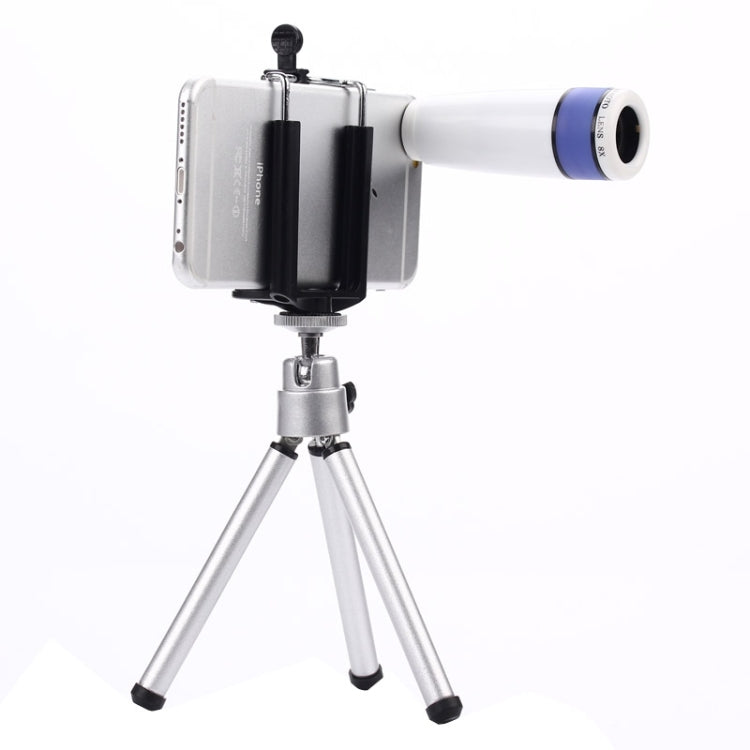 8x Zoom Optical Telescope Telephoto Camera Lens Kits, For iPhone, Galaxy, Sony, Lenovo, HTC, Huawei, Google, LG, Xiaomi and other Smartphones
