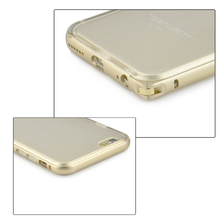 4.7 Inch 2 in 1 TPU + Ultra-thin Aluminium Alloy Frame case for iPhone 6 & 6S