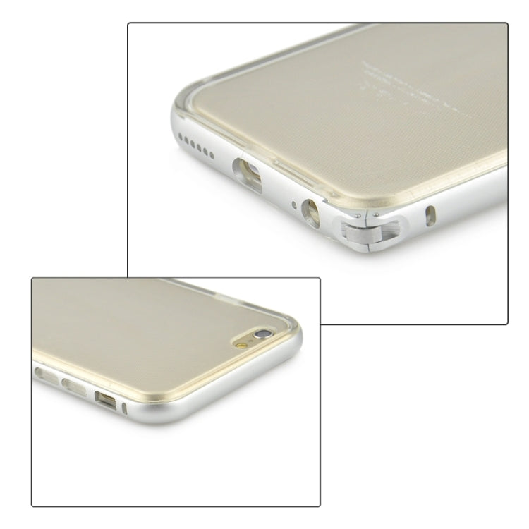 4.7 Inch 2 in 1 TPU + Ultra-thin Aluminium Alloy Frame case for iPhone 6 & 6S