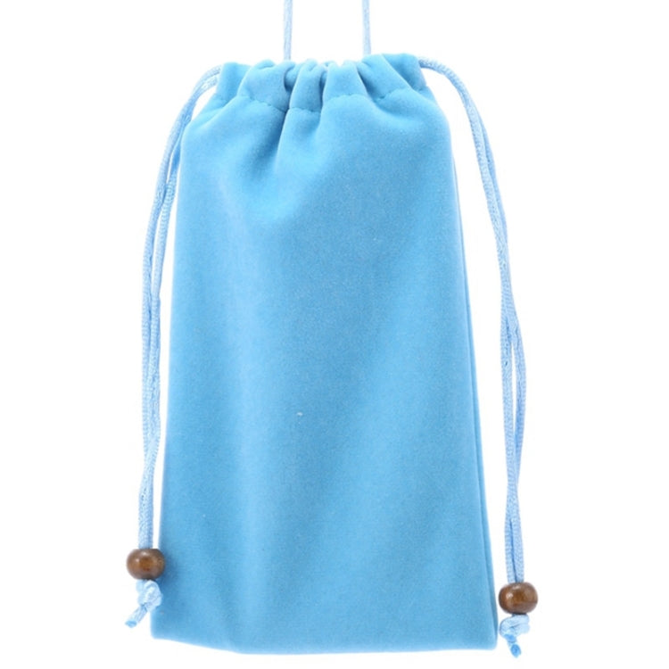 Universal Leisure Cotton Flock Cloth Carry Bag with Lanyard for iPhone 6 / Galaxy S6 / S5 / G900 / S IV / i9500 / SIII / i9300