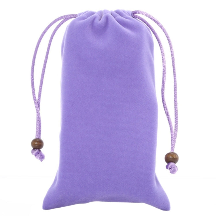 Universal Leisure Cotton Flock Cloth Carry Bag with Lanyard for iPhone 6 / Galaxy S6 / S5 / G900 / S IV / i9500 / SIII / i9300