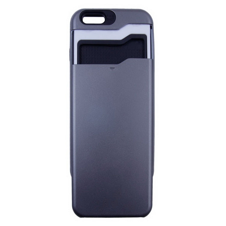 For iPhone 6 Multifunctional PC + TPU Combination Case with Card Slots