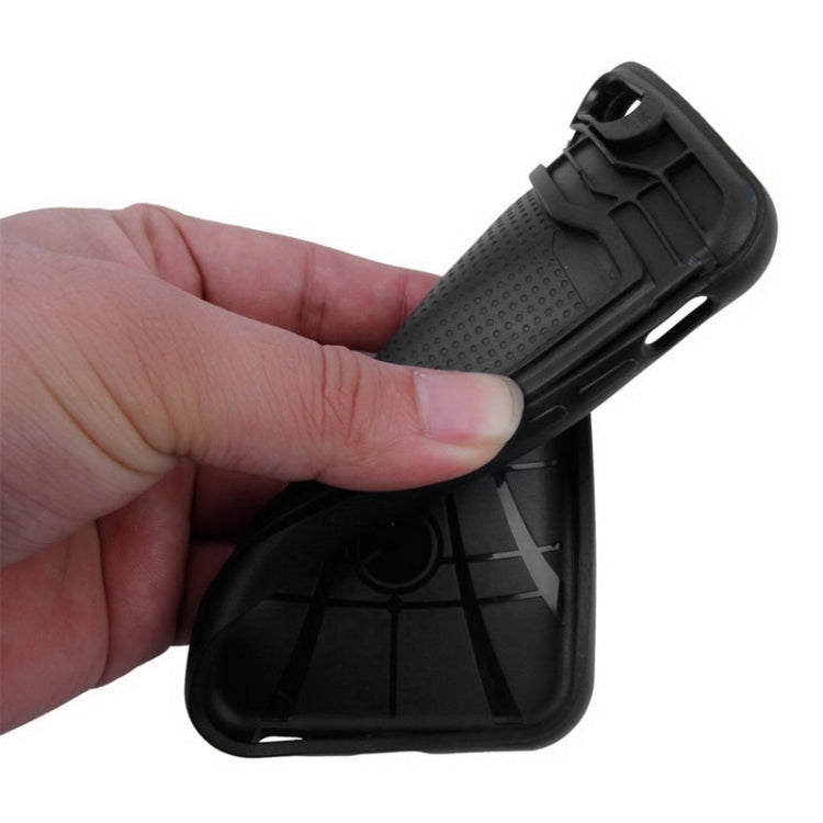 For iPhone 6 Multifunctional PC + TPU Combination Case with Card Slots