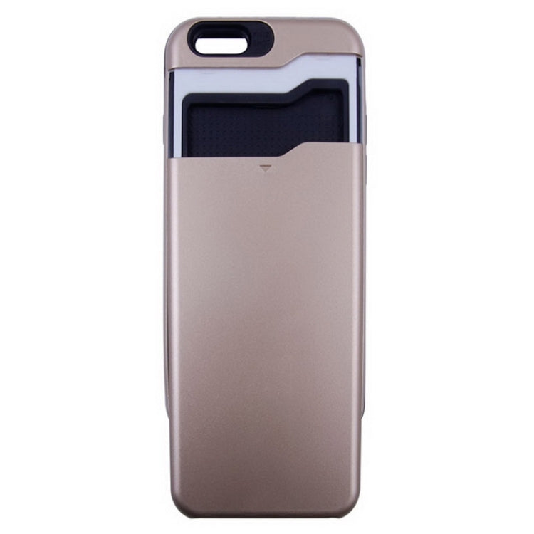 For iPhone 6 Multifunctional PC + TPU Combination Case with Card Slots