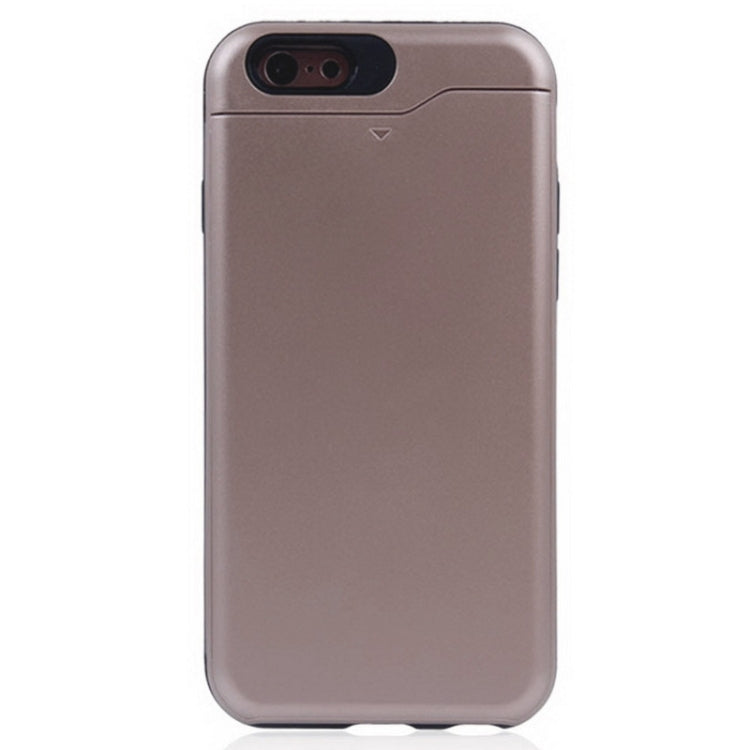 For iPhone 6 Multifunctional PC + TPU Combination Case with Card Slots