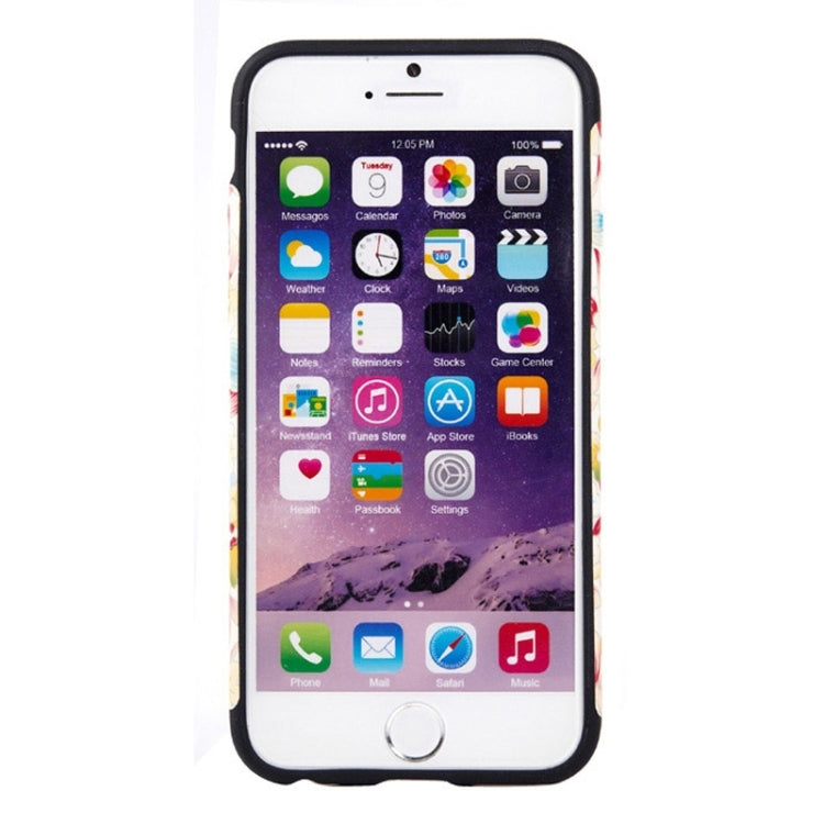 Floral Flower Pattern TPU Protective Case for iPhone 6 & 6S
