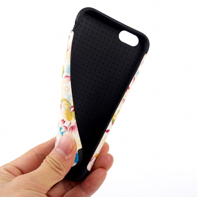 Floral Flower Pattern TPU Protective Case for iPhone 6 & 6S