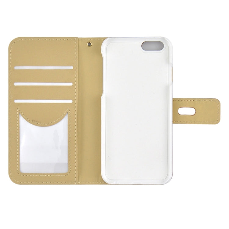 2 in 1 Horizontal Flip Magnetic Buckle Frosted Leather Case with Card Slots & Wallet for iPhone 6 & 6S