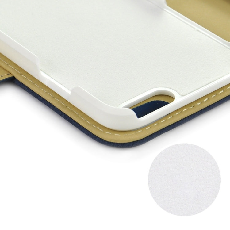 2 in 1 Horizontal Flip Magnetic Buckle Frosted Leather Case with Card Slots & Wallet for iPhone 6 & 6S