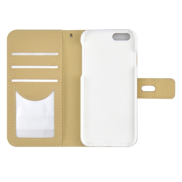 2 in 1 Horizontal Flip Magnetic Buckle Frosted Leather Case with Card Slots & Wallet for iPhone 6 & 6S
