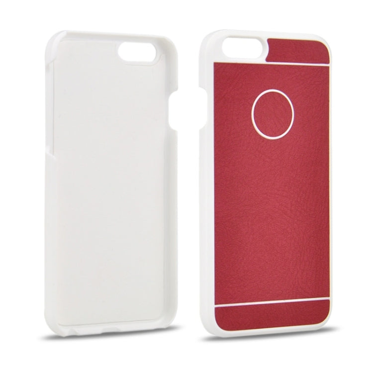 2 in 1 Horizontal Flip Magnetic Buckle Frosted Leather Case with Card Slots & Wallet for iPhone 6 & 6S