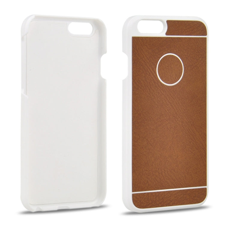 2 in 1 Horizontal Flip Magnetic Buckle Frosted Leather Case with Card Slots & Wallet for iPhone 6 & 6S