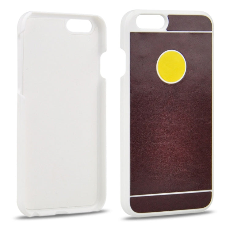 2 in 1 High Light Crazy Horse Texture Horizontal Flip Magnetic Buckle Leather Case with Card Slots for iPhone 6
