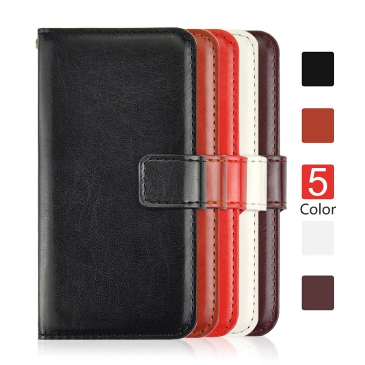 2 in 1 High Light Crazy Horse Texture Horizontal Flip Magnetic Buckle Leather Case with Card Slots for iPhone 6