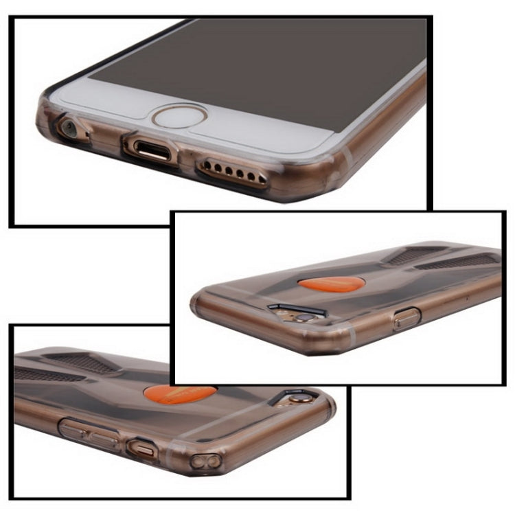 Racing Car Style Transparent TPU Case for iPhone 6 & 6S